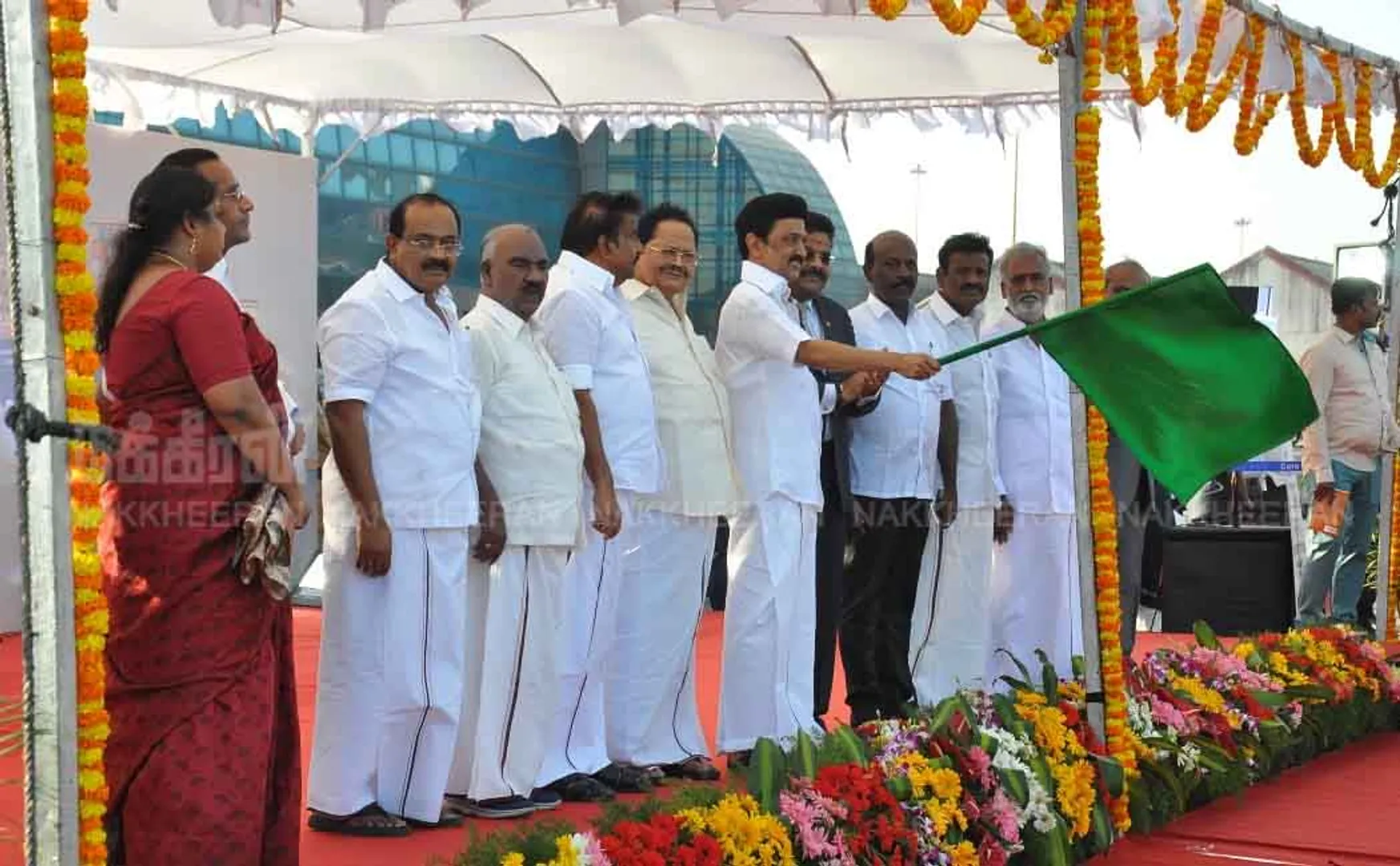 Chief Minister MK Stalin sends flagged ship! (Pictures)