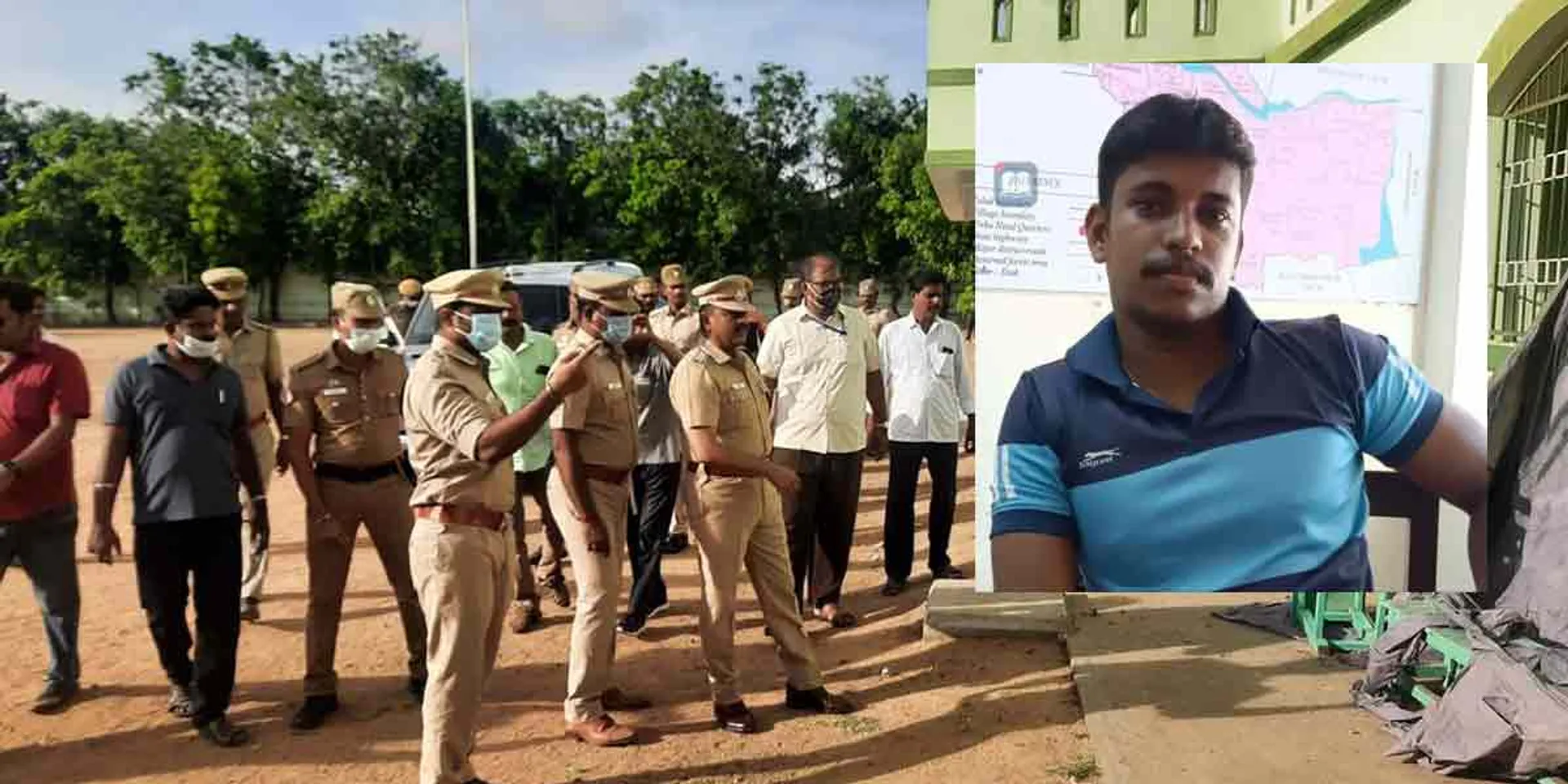  Policeman shot dead at Chidambaram private school