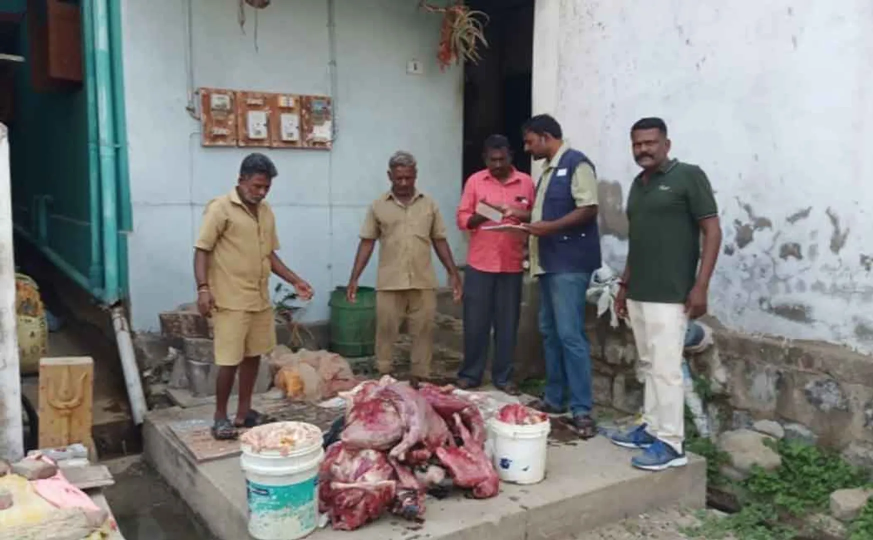 Sudden inspection by the authorities! Expired 150 mutton confiscated!