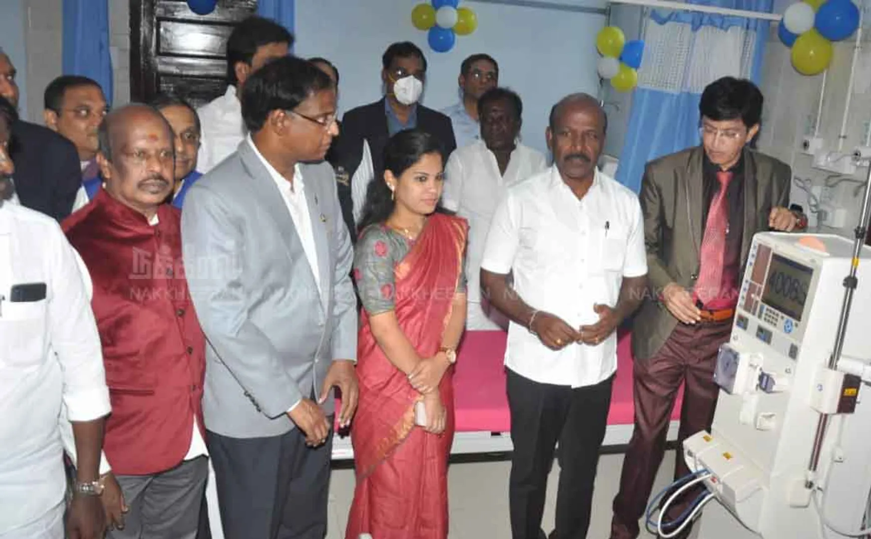 Dialysis equipment at Saidapet Hospital! 