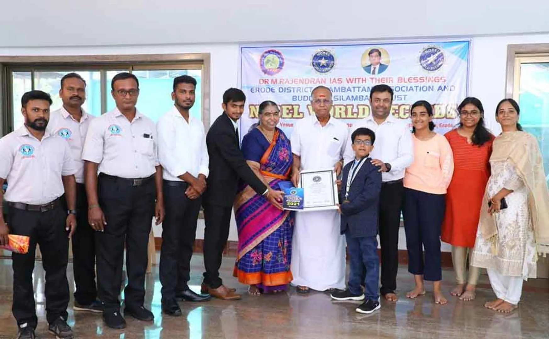 World record fourth grade student!