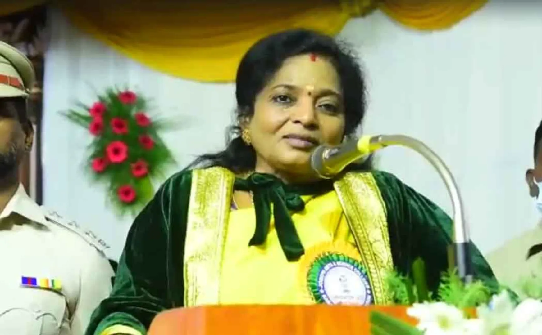 Tamilisai Soundararajan speech in kallakurichi arts and science college 
