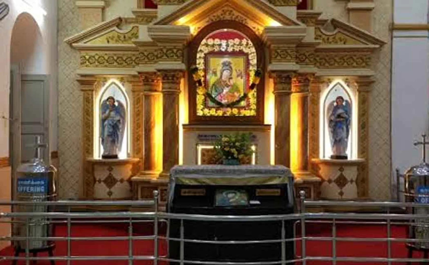 Theft at Trichy Palakkarai Church!