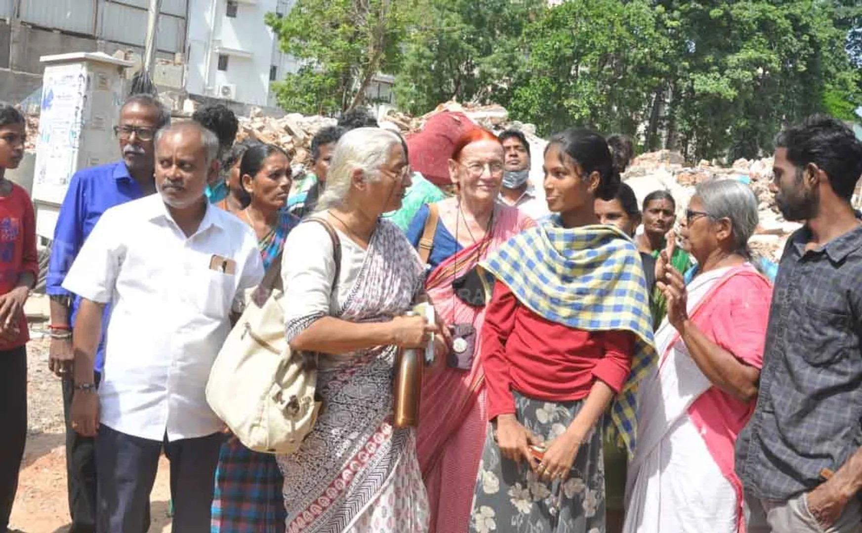 Mehta Butkar, a social activist who met the people of RA Puram 