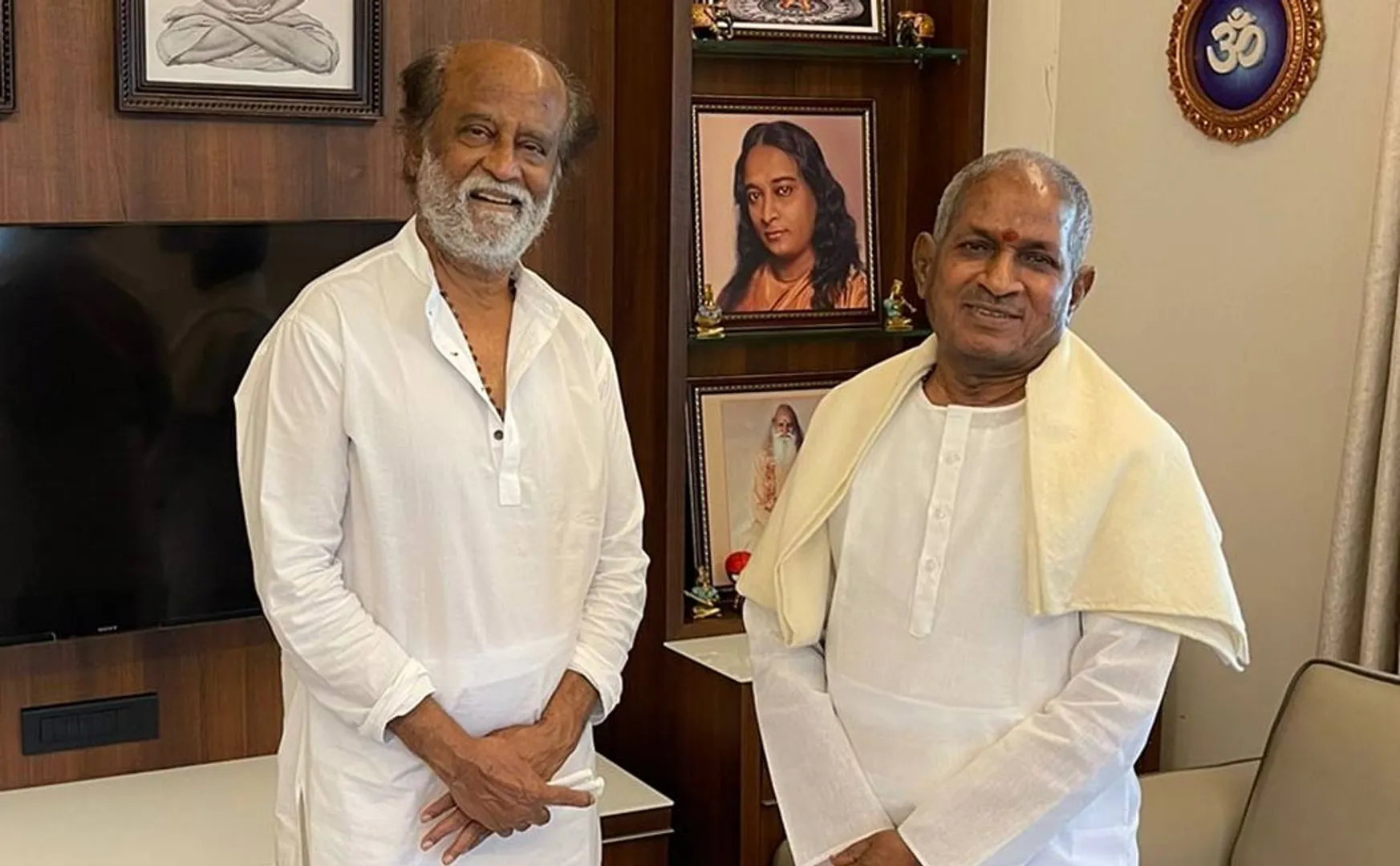 ilaiyaraaja met rajinikanth