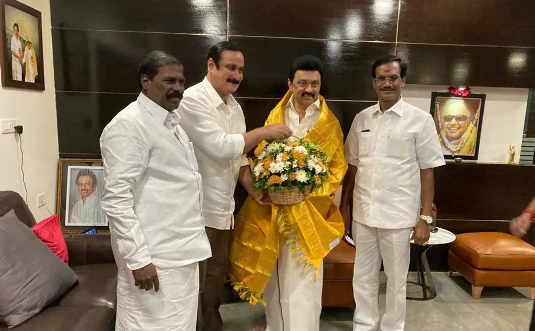 Anbumani Ramadass MP with Tamil Nadu Chief Minister Meet! (Pictures)