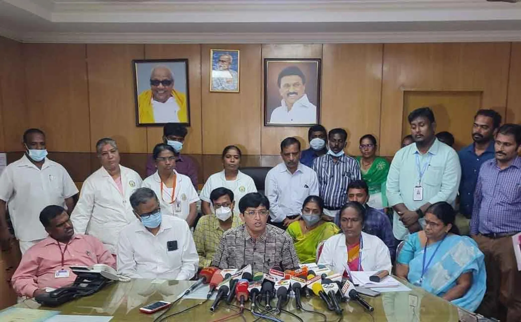 "Action against erring doctors" - Health Secretary Radhakrishnan  
