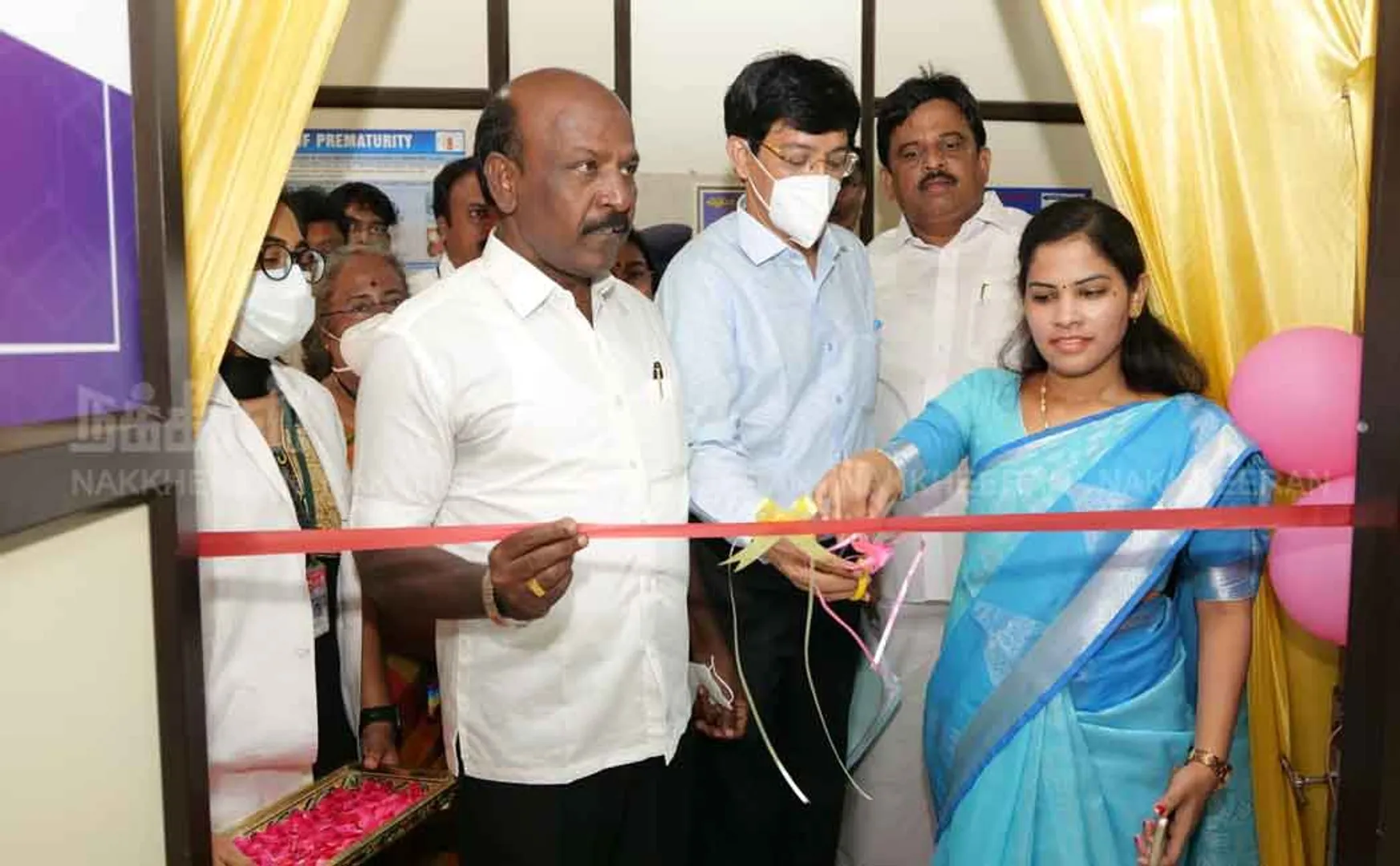 Minister Ma Subramanian inaugurates special beds at Government Hospital 