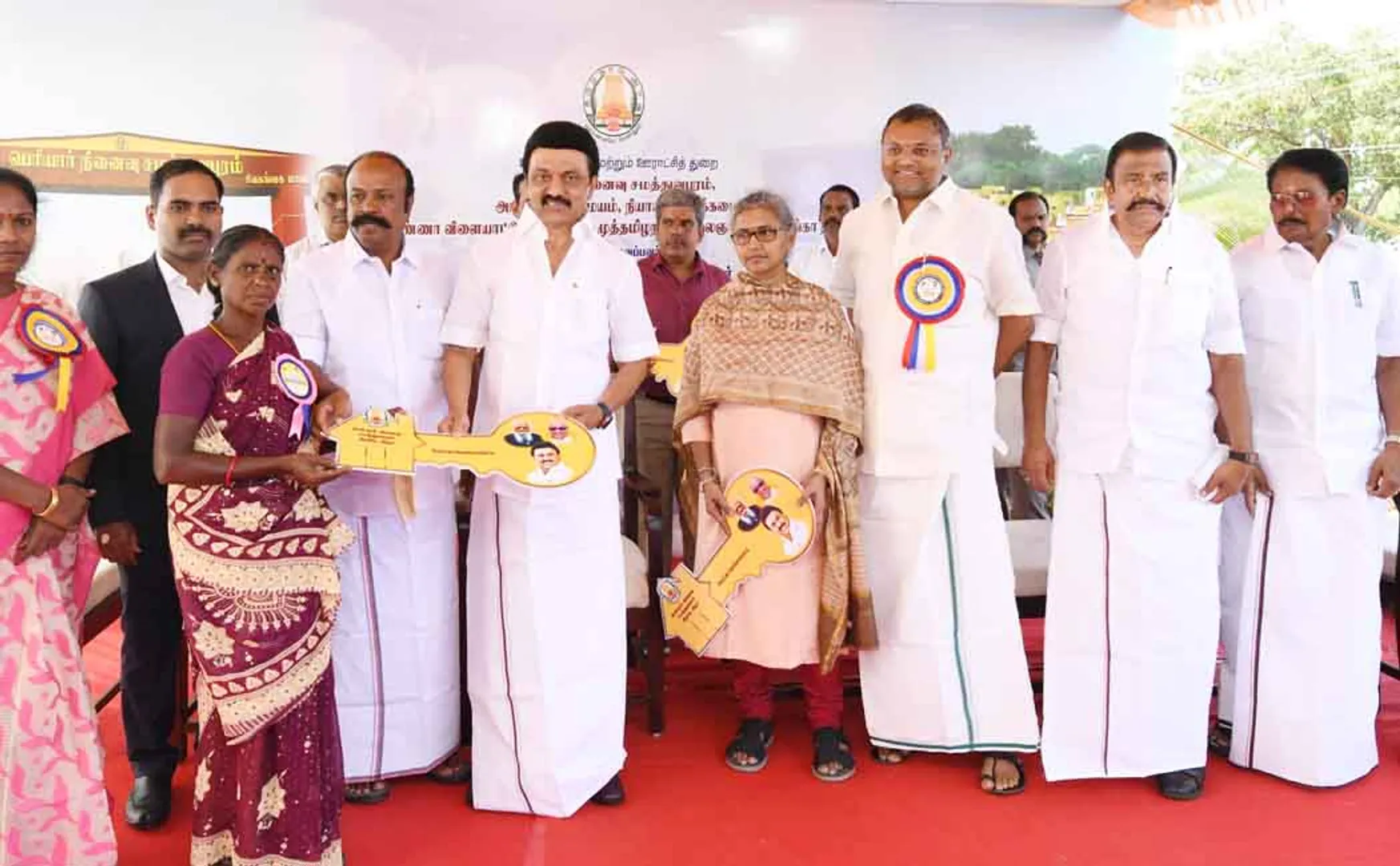 Chief Minister MK Stalin opens Equality Garden in Sivagangai! (Pictures) Lynn! (Pictures) MK Stalin! (Pictures)
