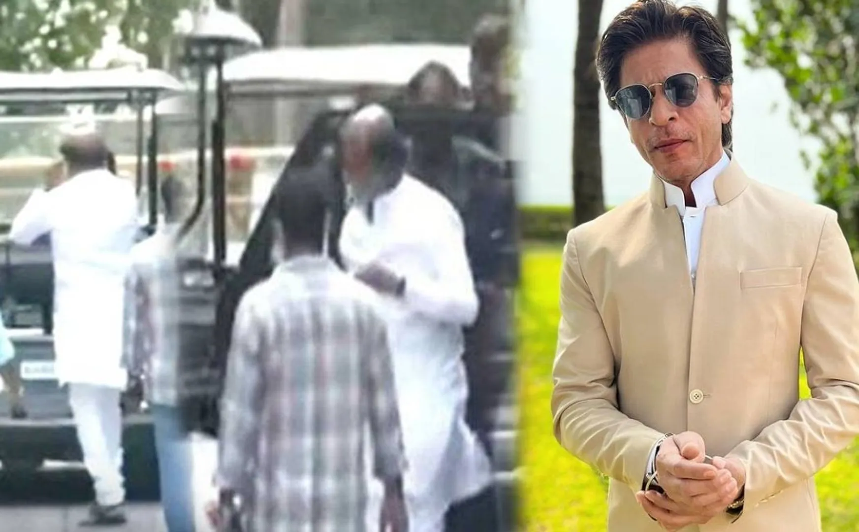 rajinikanth and shahrukh khan attending Nayanthara VigneshShivan Wedding 