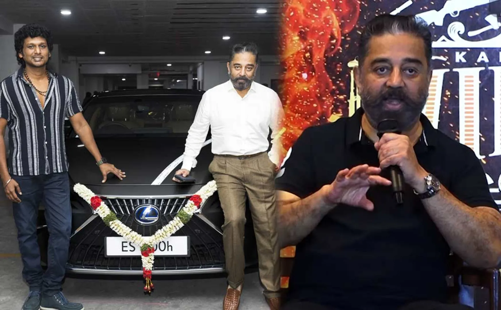 kamalhaasan explain lokesh kanagaraj gift car