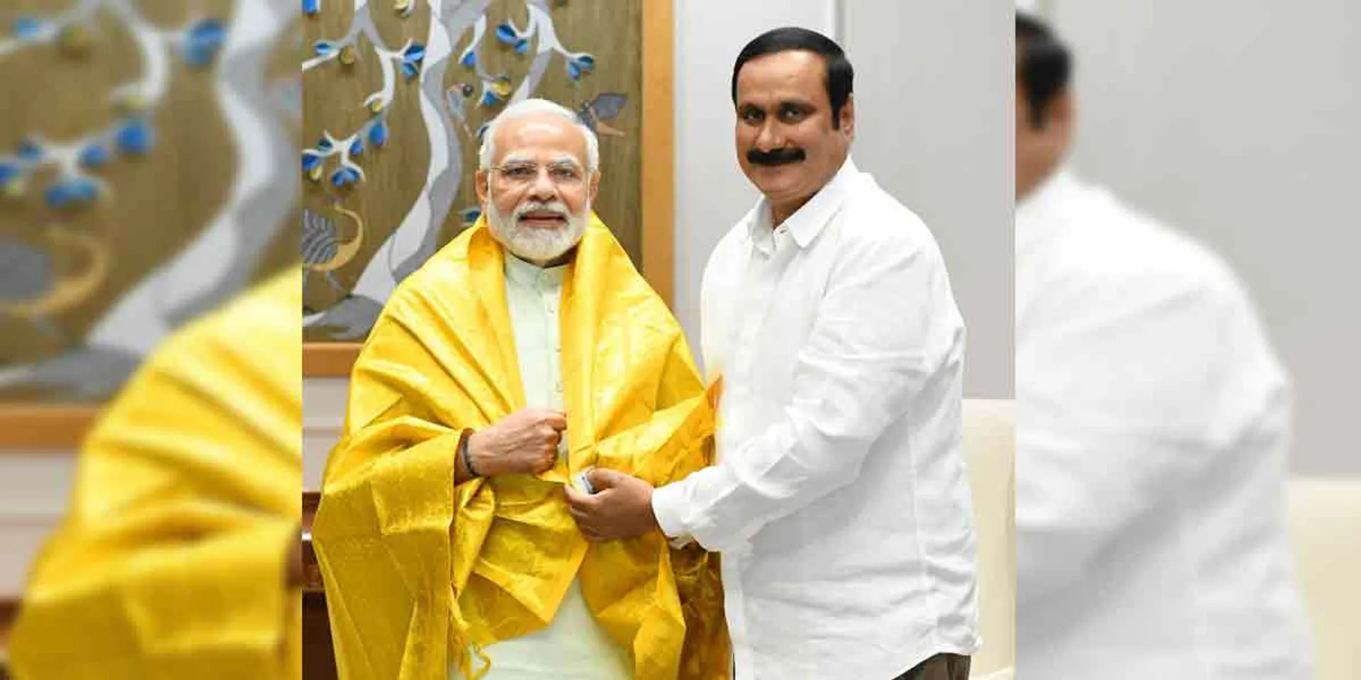 Prime Minister Modi meets PMK Anbumani Ramadas!