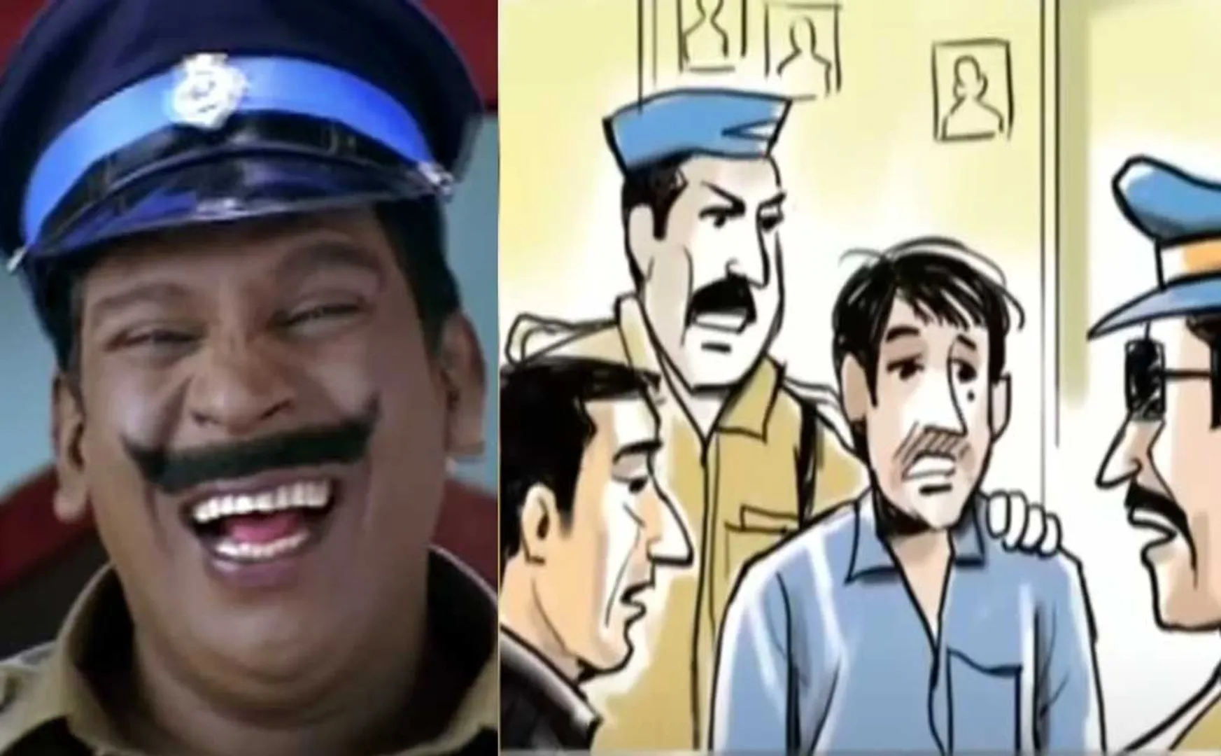 Find the wife who went with the third boyfriend .... Husbands complain at the police station!