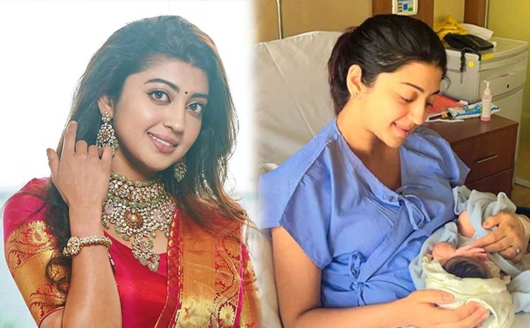 actress pranitha welcome baby girl