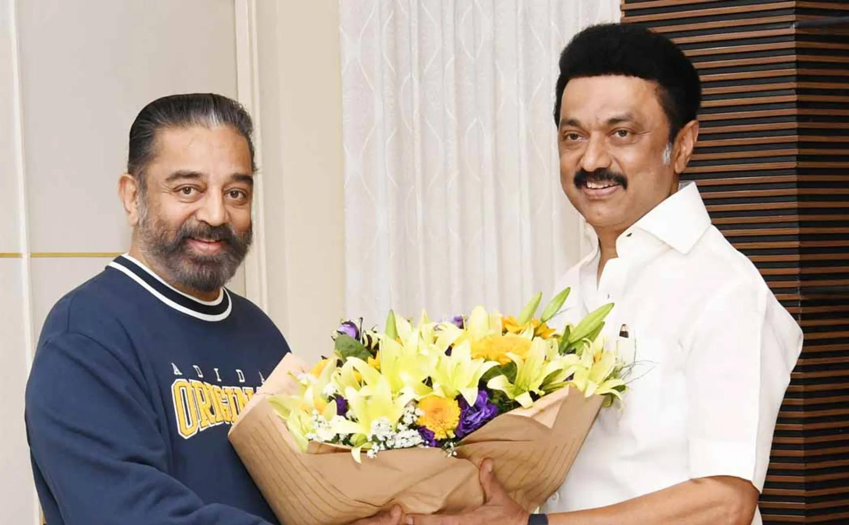 Actor Kamal Haasan meets Chief Minister MK Stalin!