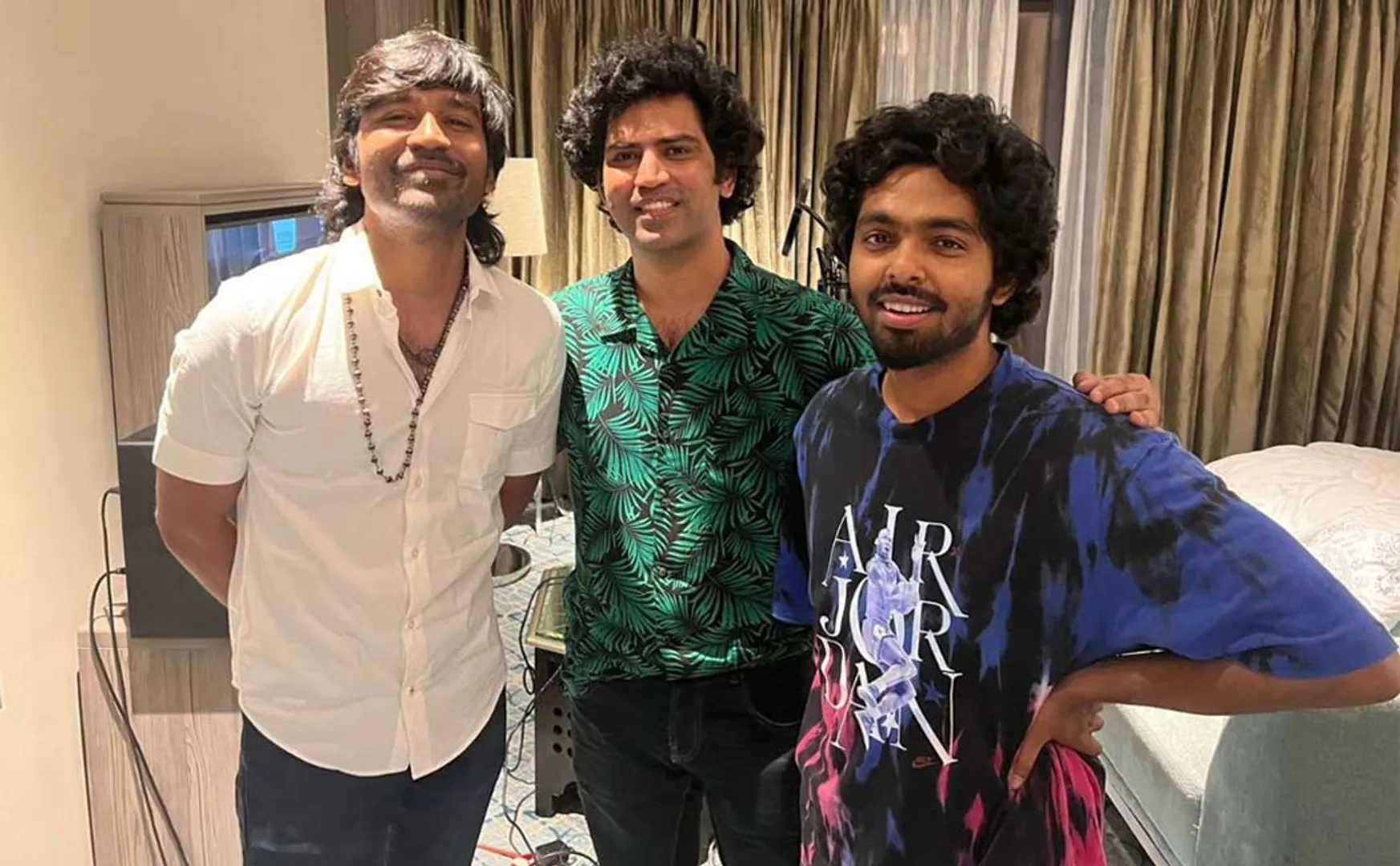 GV Prakash has released an update of Dhanush movie