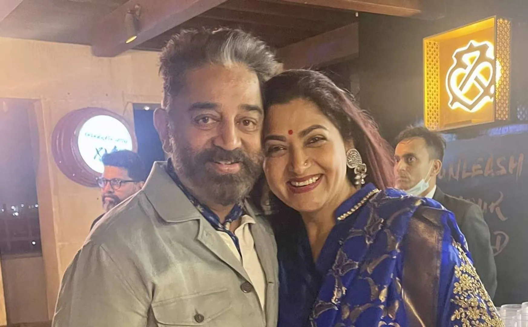  'My hero ... my friend' - Khushbu tweet about Kamal