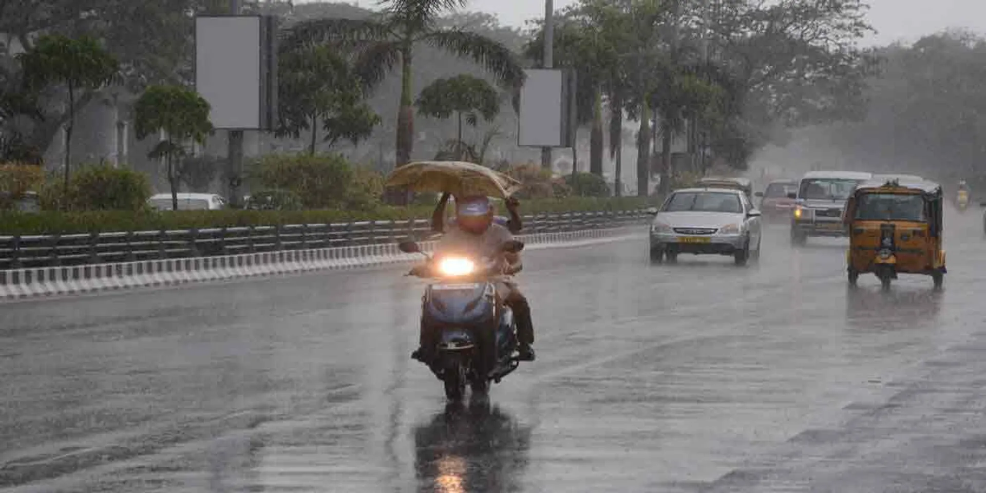  Widespread rain in Chennai!