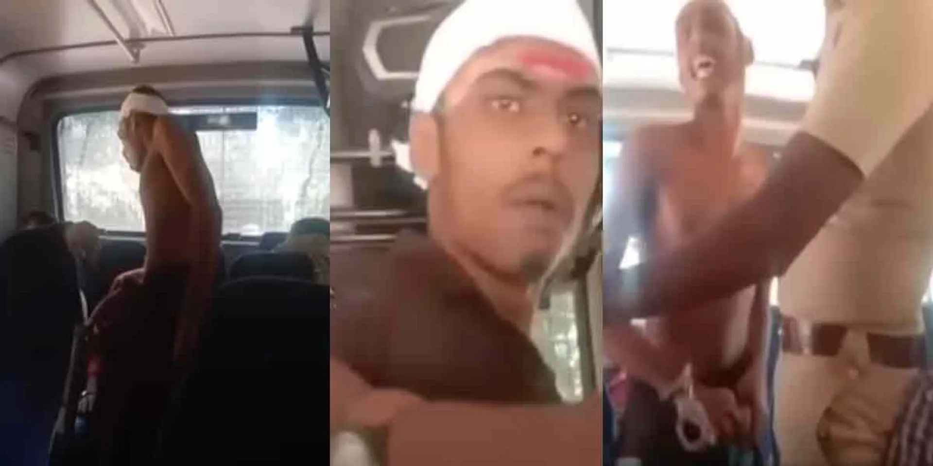 prisoner incident with police 