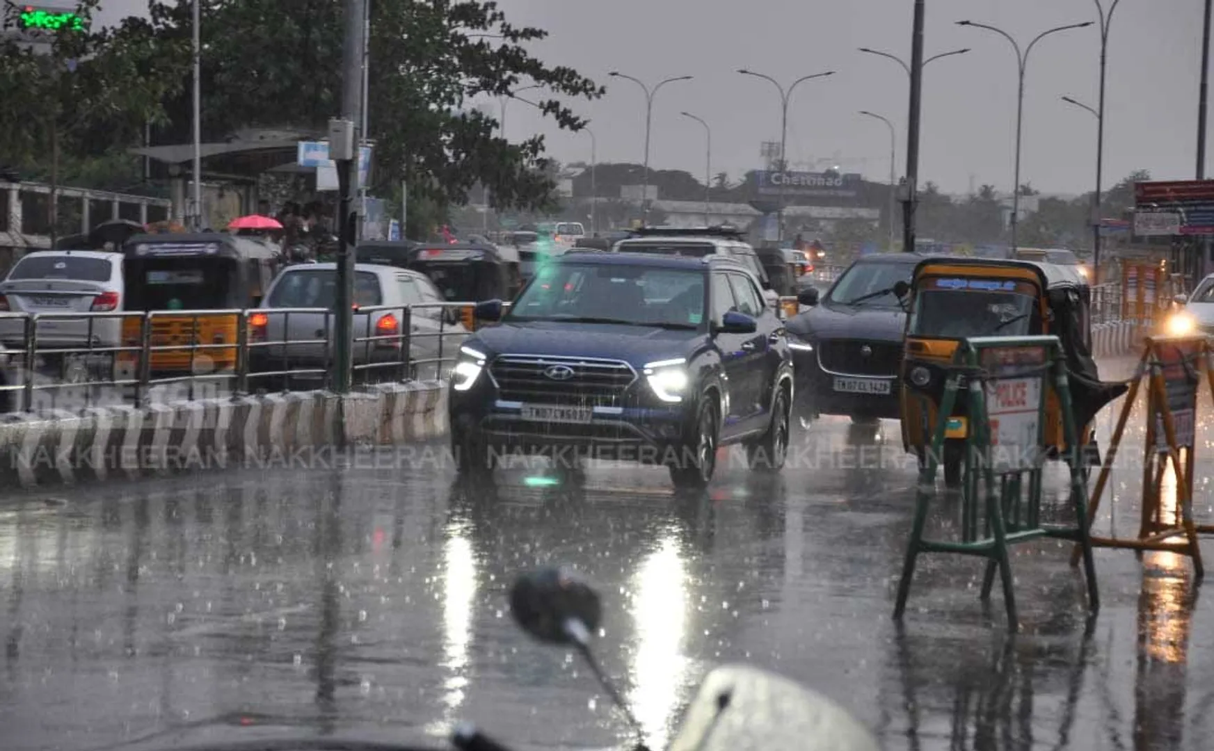 Heavy rain in various parts of Tamil Nadu!
