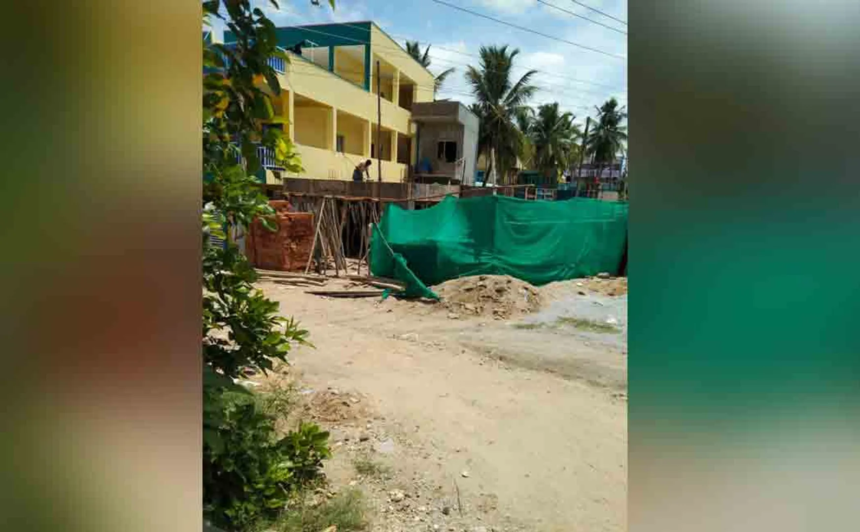 KP Munusamy constructing admk office in his district 