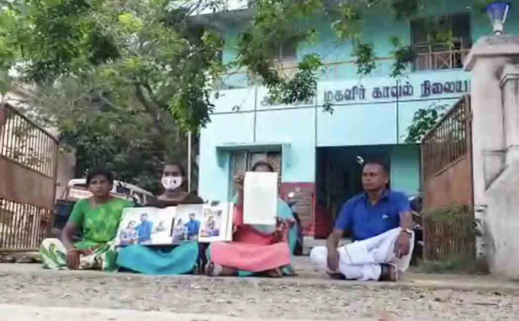 Cheating young man without getting married! Woman involved in Tarna before police station!