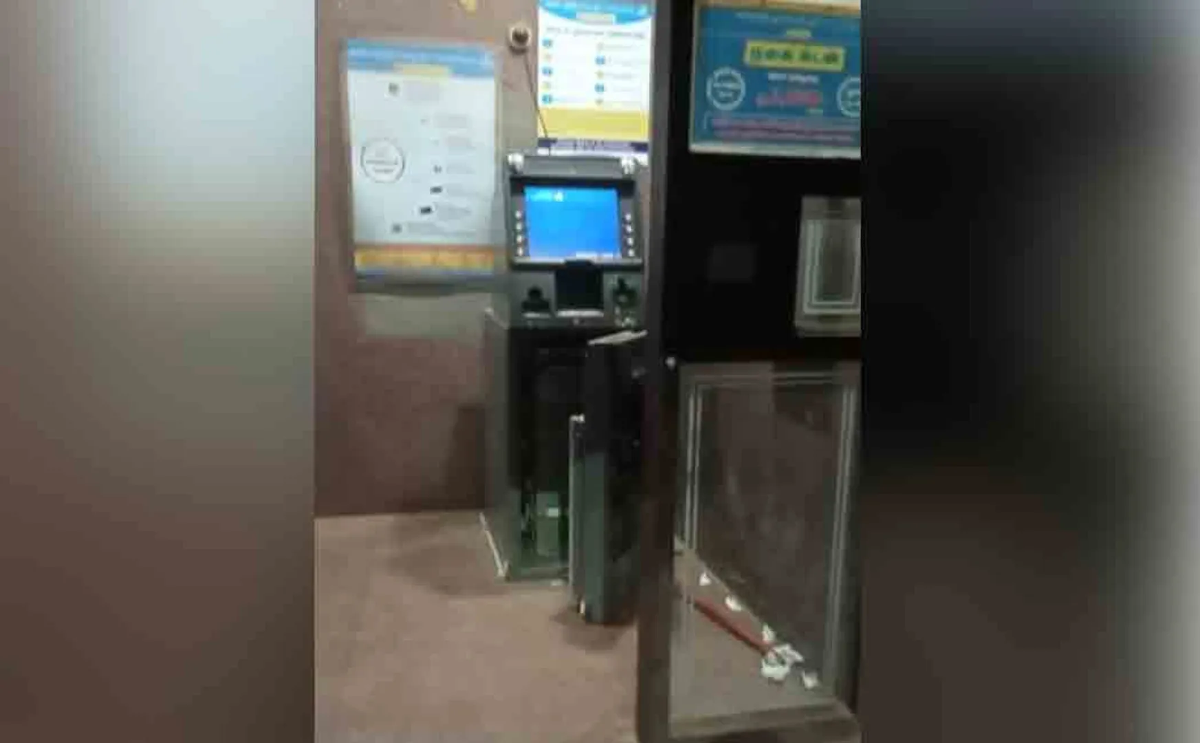 ATM theft police investigation 
