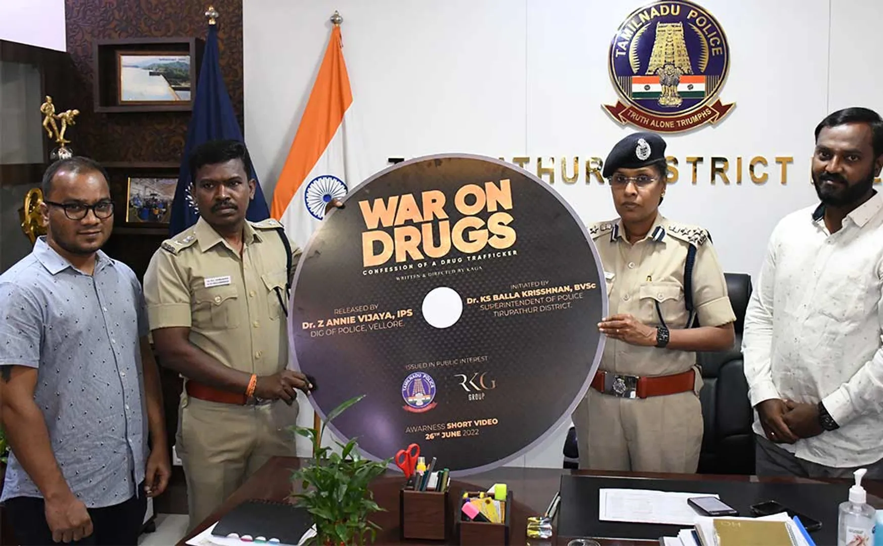 War On Drugs Awareness short film released police