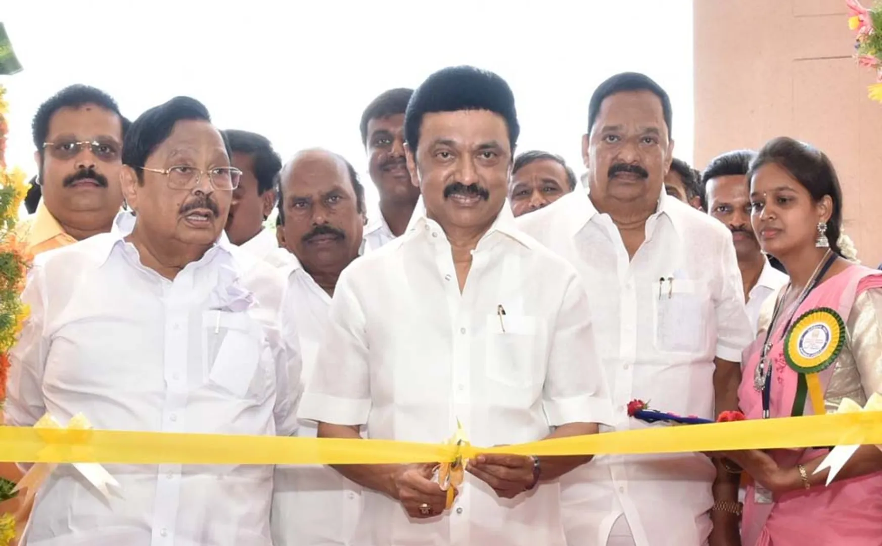 Chief Minister MK Stalin opens Tirupati District Collector's Office (Pictures)