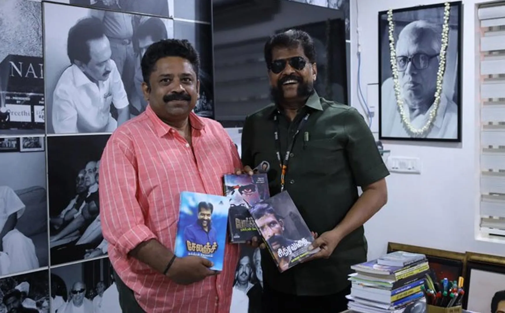 Seenu Ramasamy met nakkheeran chief editor 