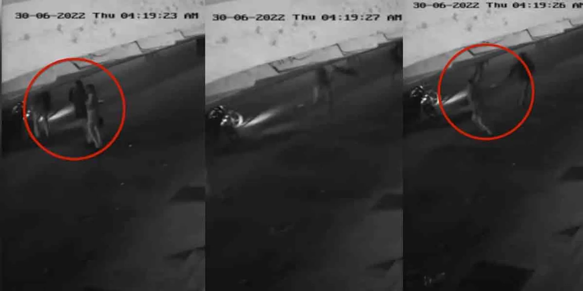 Attack on night patrol guards ... Investigation with CCTV footage!