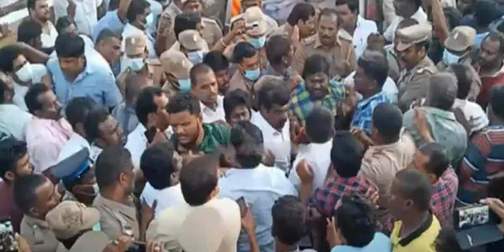 Vellore district AIADMK secretary arrested for opening Katpadi bridge