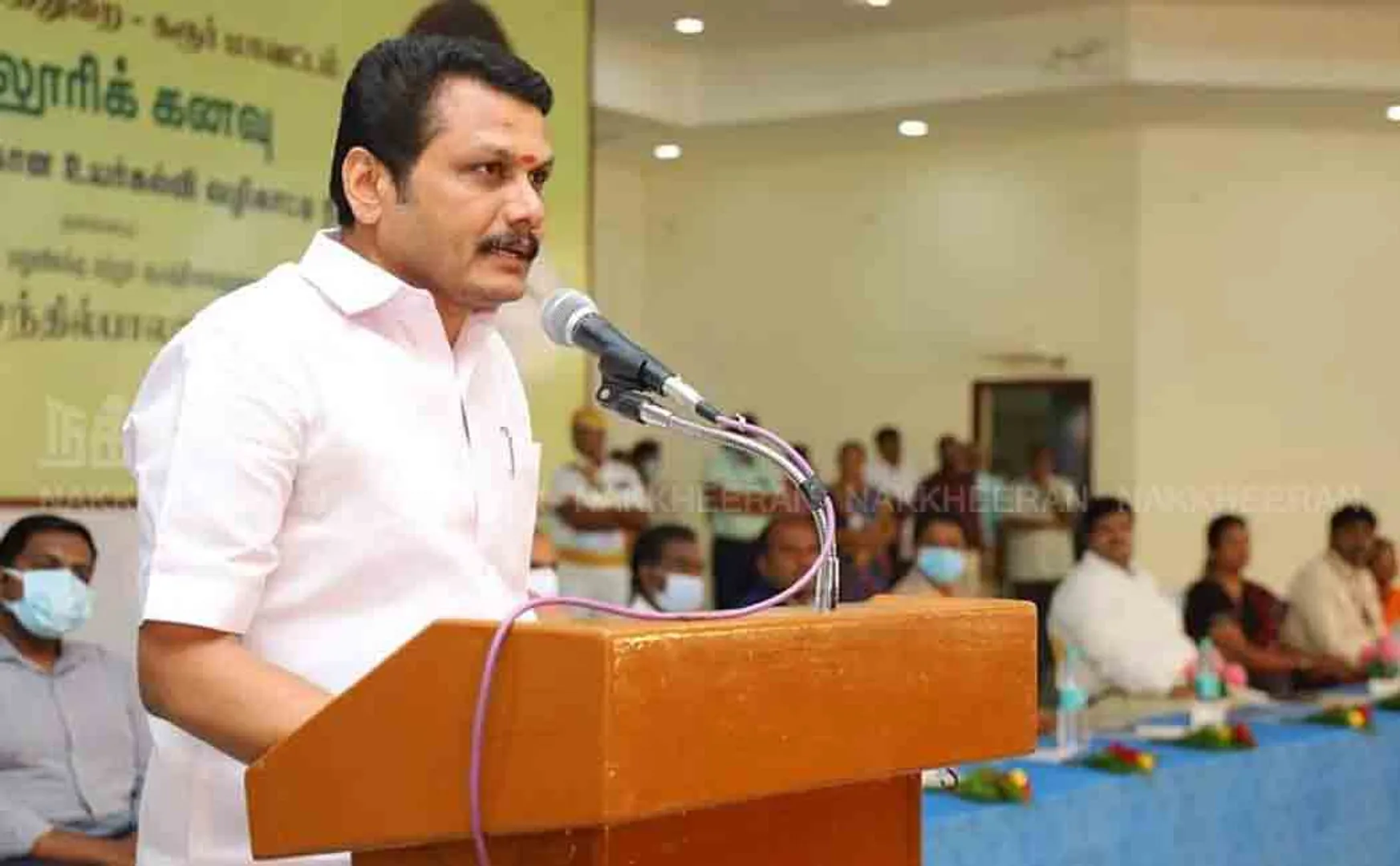 "We have to work like the Chief Minister." - Minister Senthil Balaji who advised the students