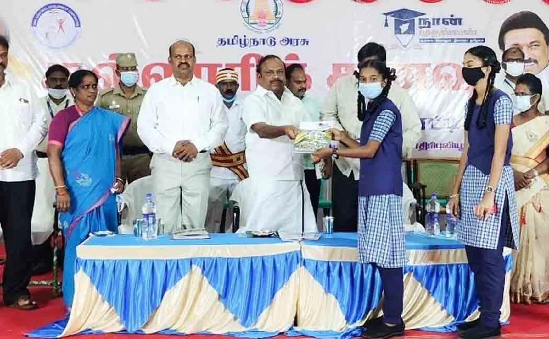 "I am the first project to get world class higher education" - Minister C.V.Ganesan