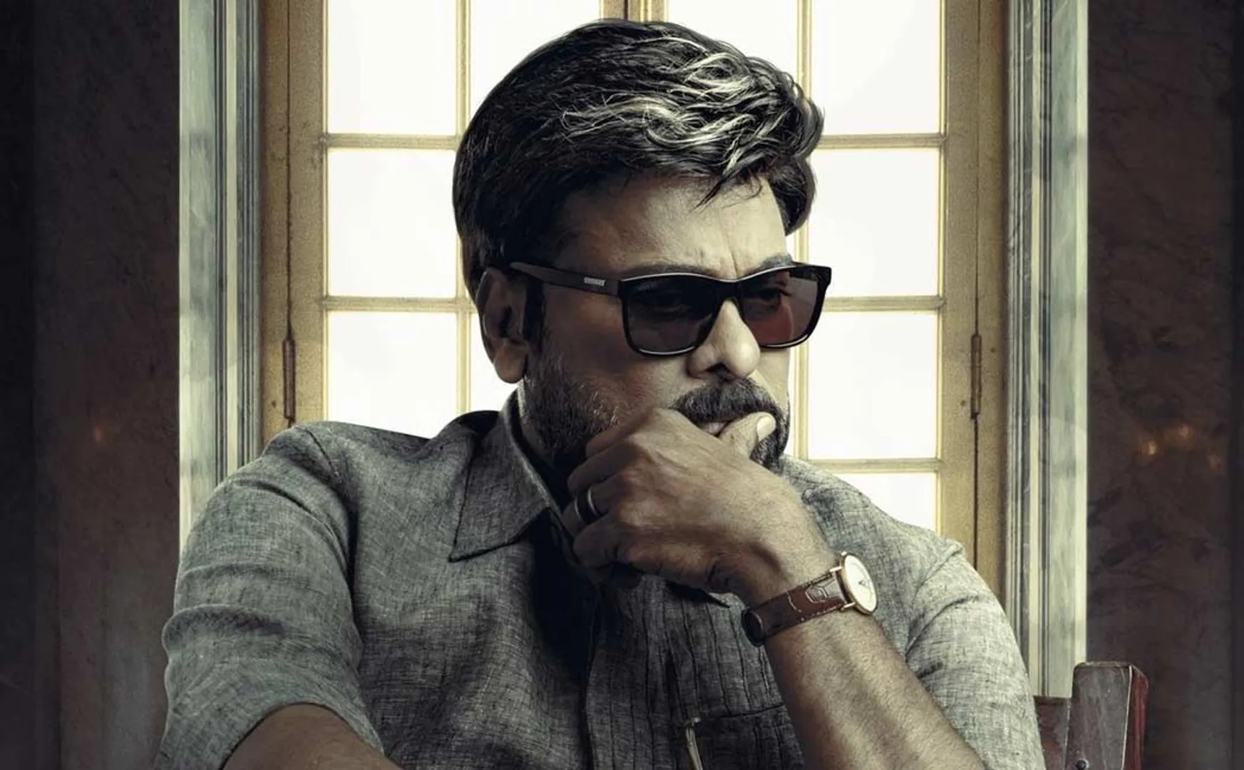  Chiranjeevi, salmaan khan & Mohan Raja ; First look of released of godfather movie