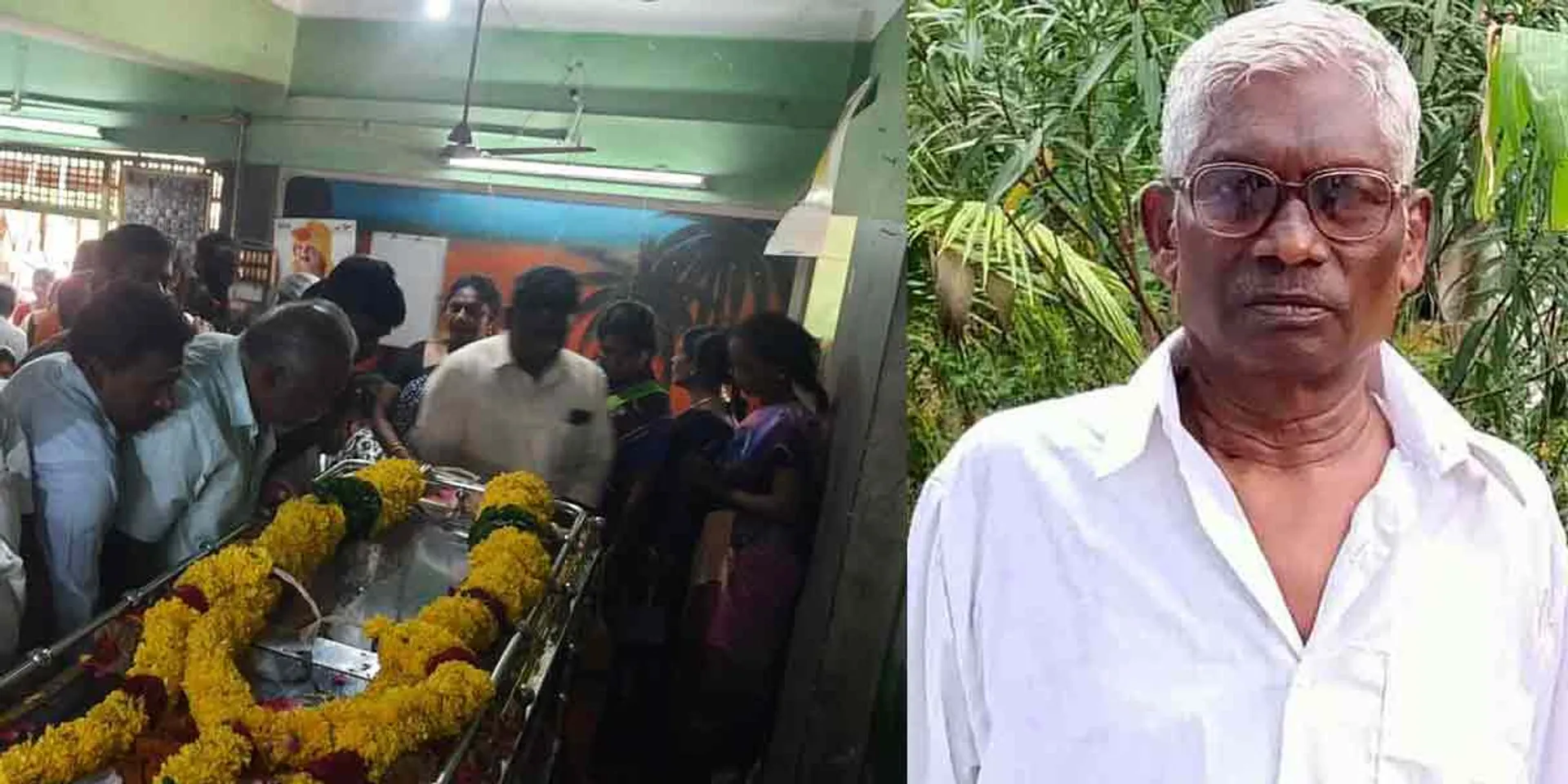 Rs 10 of Dr. Asokan passedaway-Villagers mourn the death 