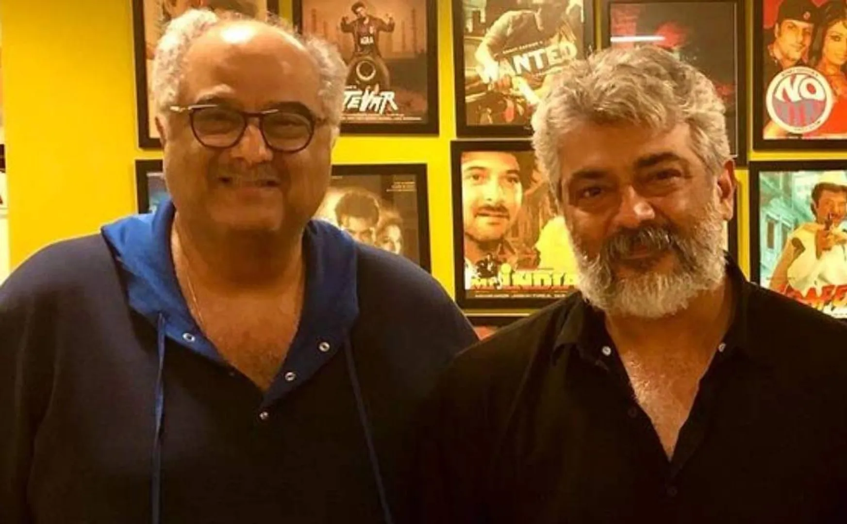 new information released about boney kapoor, ajith kumar in 'ak61' movie first look  