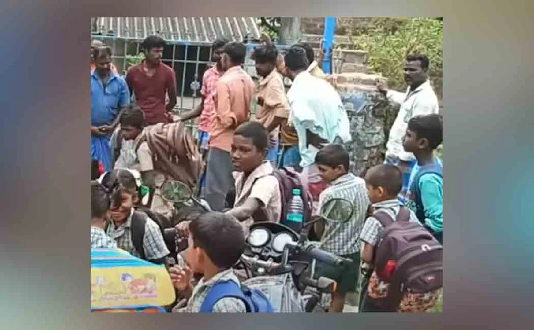 A government school without a headmaster! Parents struggle!