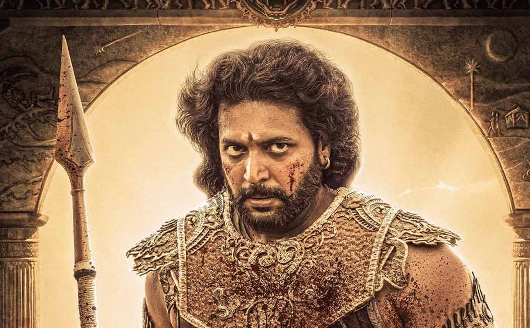 maniratnam 'ponniyin selvan' movie jayam ravi first look poster released