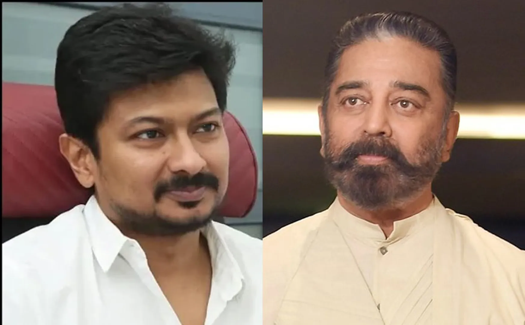 Udhayanidhi gifted Periyar and Ambedkar statues to Kamal Haasan