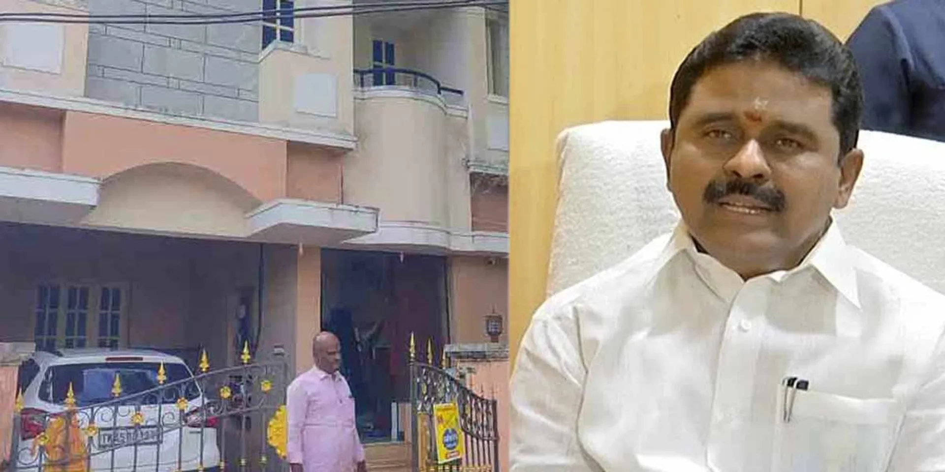  15.50 lakh rupees seized from former minister Kamaraj's house!