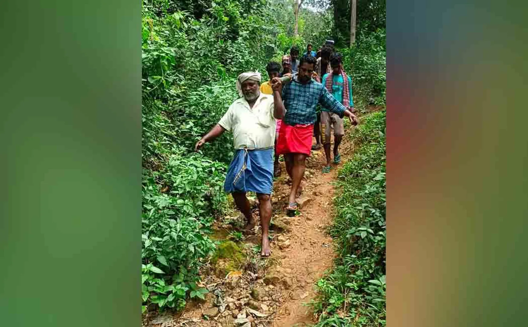 Kanyakumari Purathimalai  hill village people struggle for road 