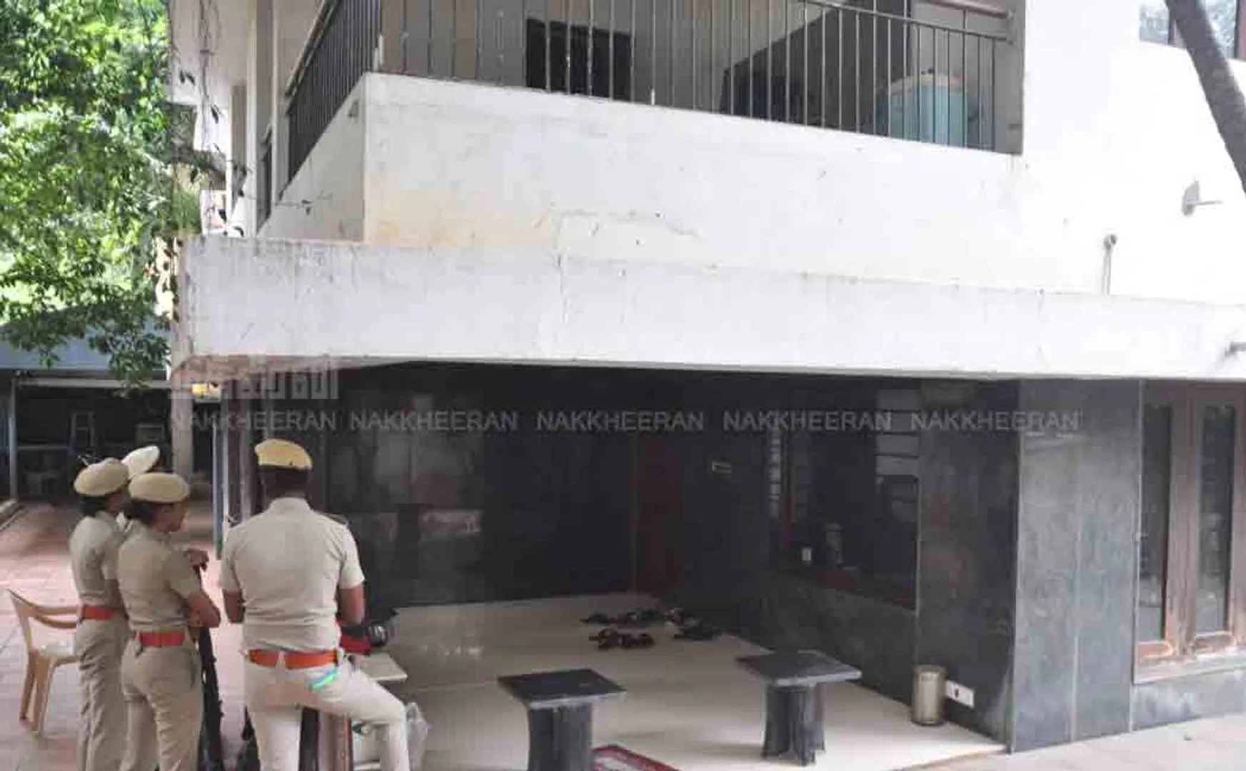 Raided at Ex-minister Kamaraj  relevant places 