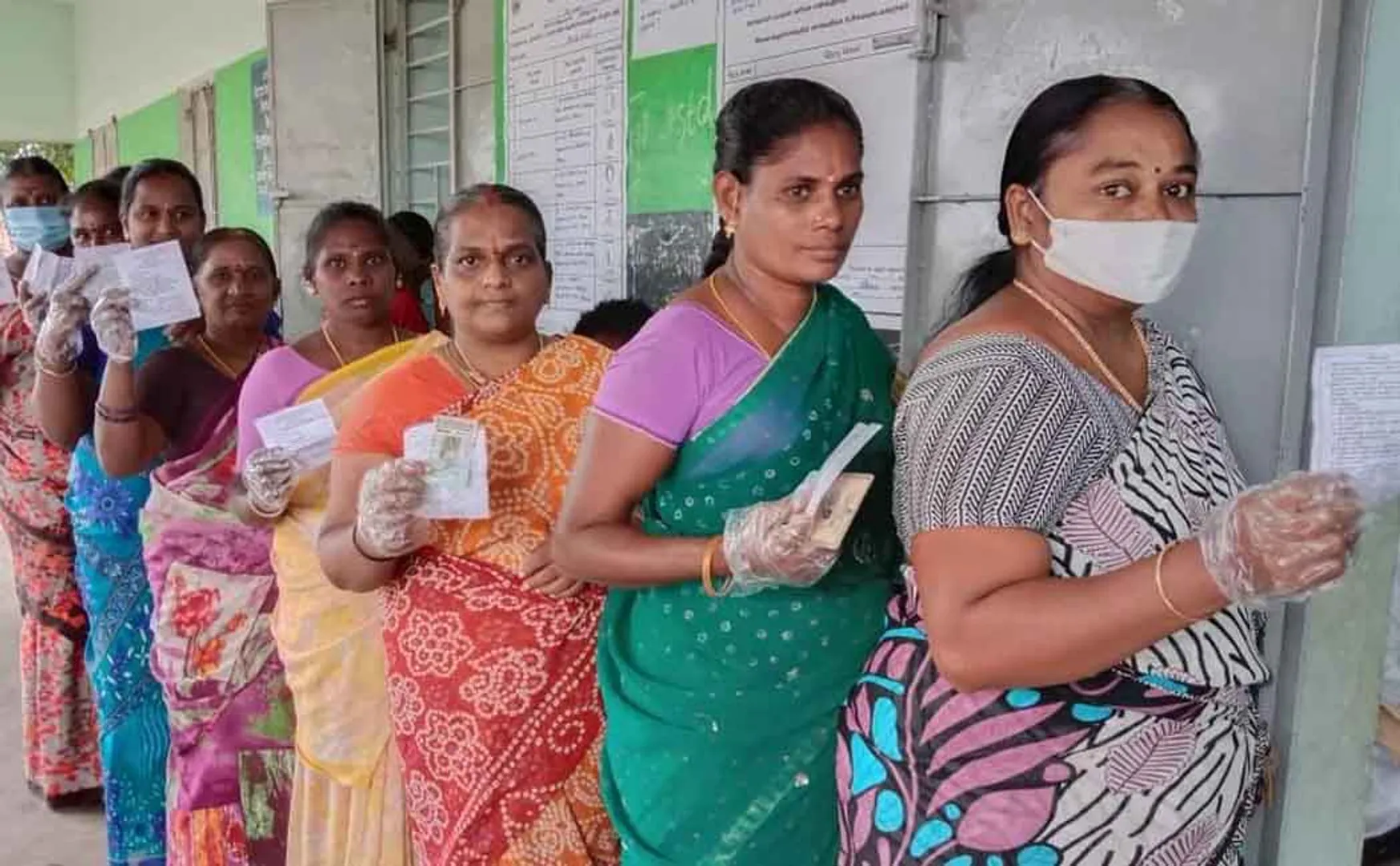 Local body by-election: 86 percent voting in Salem Union!