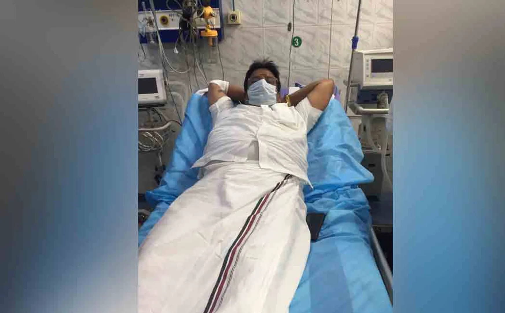 Edappadi Palaniswami met the supporters in the hospital and consoled them!