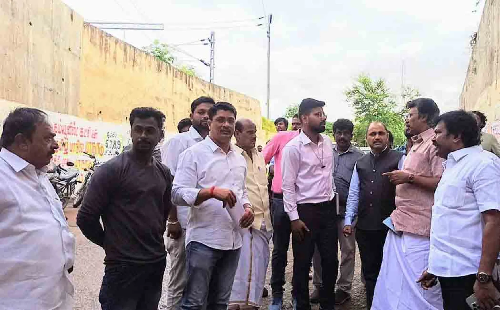 "People's demands related to railways will be fulfilled" - Krishnagiri MP. Chellakumar