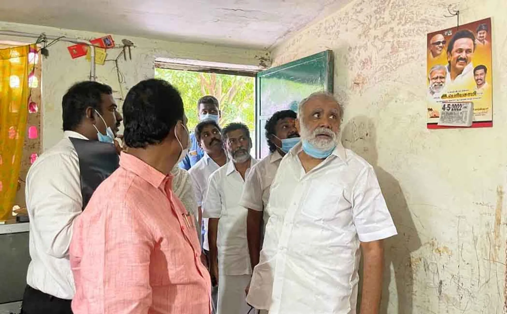 The minister personally inspected the residential renovation work in Samathupuram!
