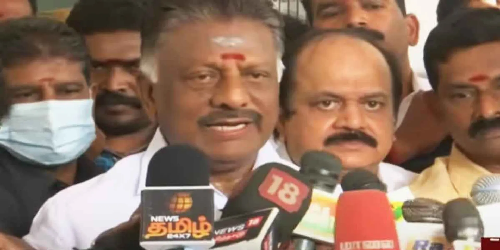 'Our eulogy on behalf of AIADMK' - OPS interview