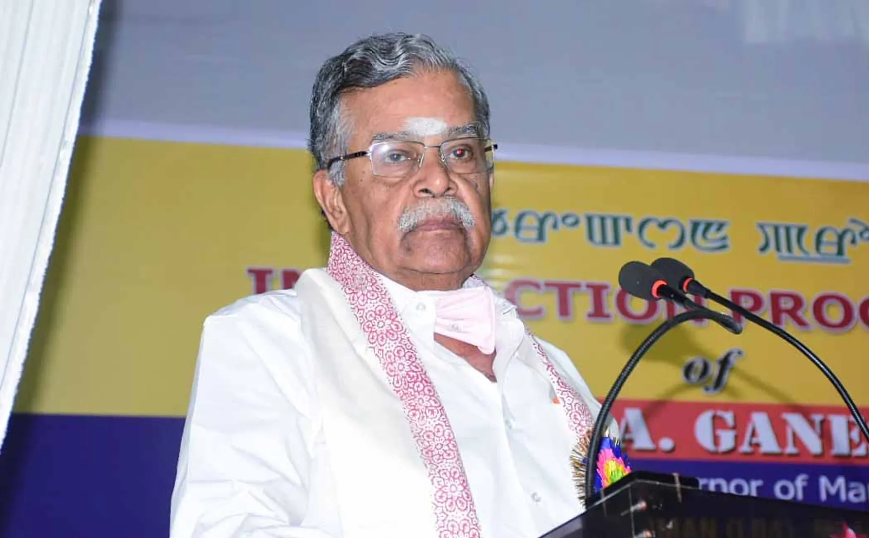 L. Ganesan has additional responsibility as the Governor of West Bengal!