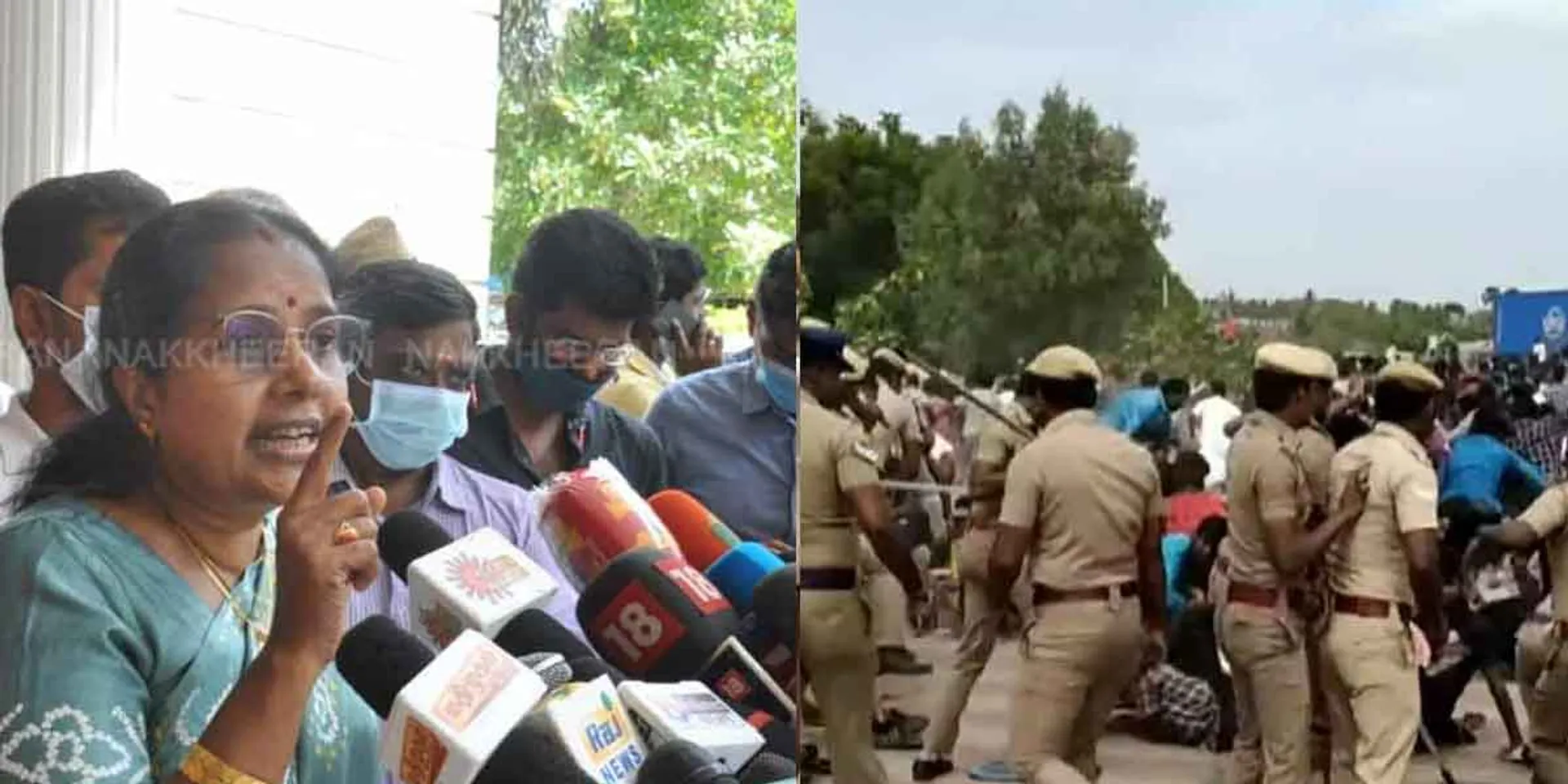  "It is not the first time that such incidents are happening in Tamil Nadu" - BJP's Vanathi Srinivasan condemns!